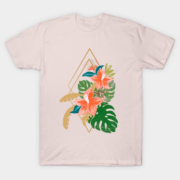 Hawaiian Haze T-Shirt by NikaMartinez